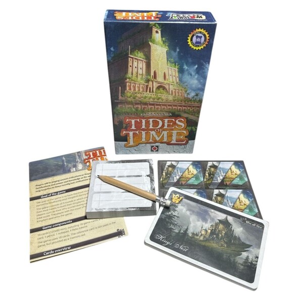 Portal Games Tides of Time 2 Player Tactical Card‎ Game Build Kingdoms NIOB - Picture 1 of 4
